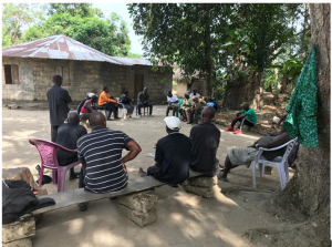 Engaging male community actors in Bonthe District